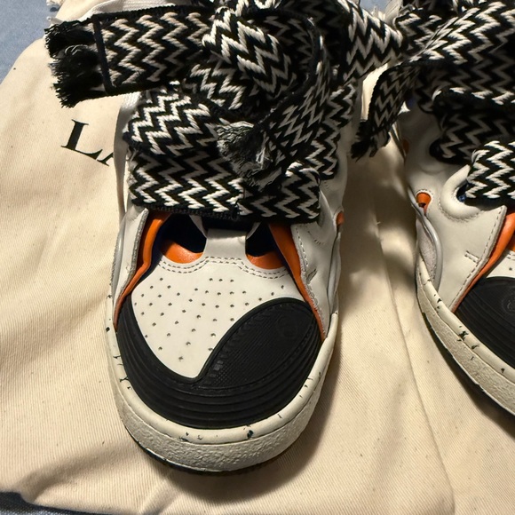 Lanvin Leather Curb Sneakers (EU 42) - Picture 2 of 9